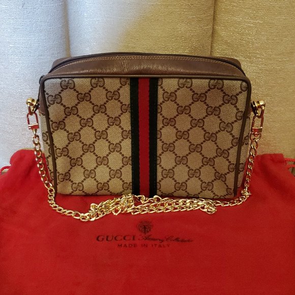 Gucci Vintage Sherry Line Clutch - Picture 1 of 8
